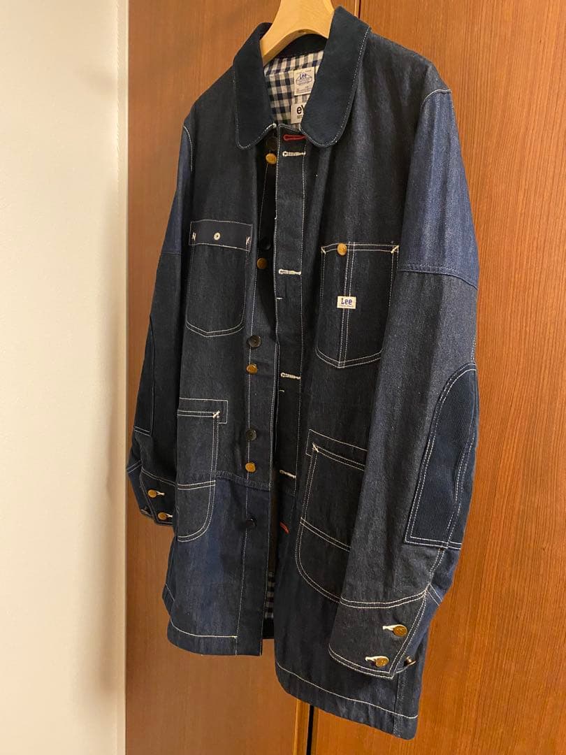 Lee eYe MAN カバーオール Lサイズ インディゴ