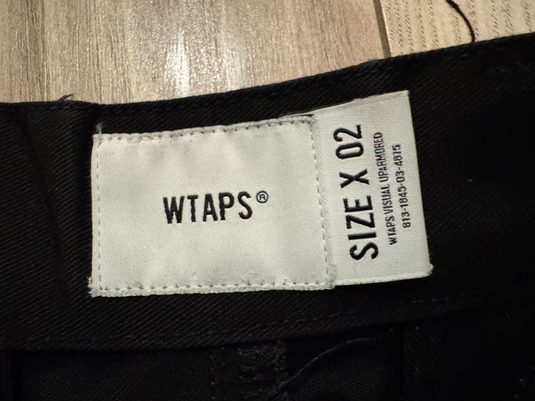 USED WTAPS ボトムス ブラック 02サイズ 231BRDT-PTM06