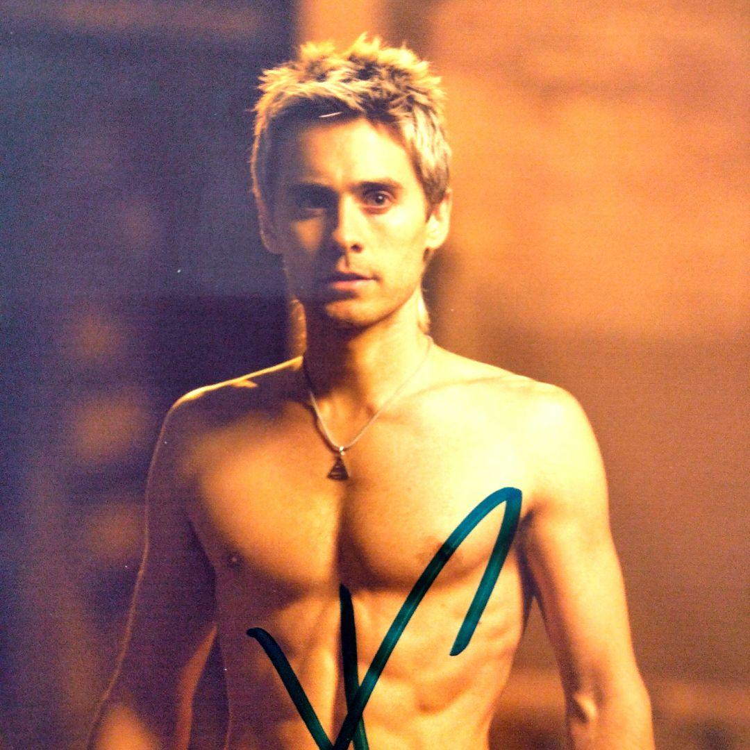 ジャレッド・レト直筆サイン入り2Lサイズ写真…Jared Leto…モービウス…