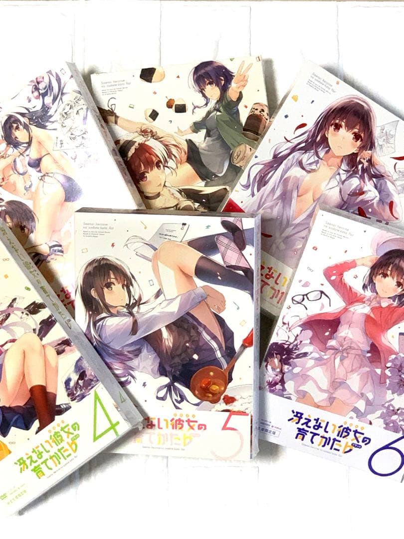 冴えない彼女の育てかたb DVD 全6巻セット