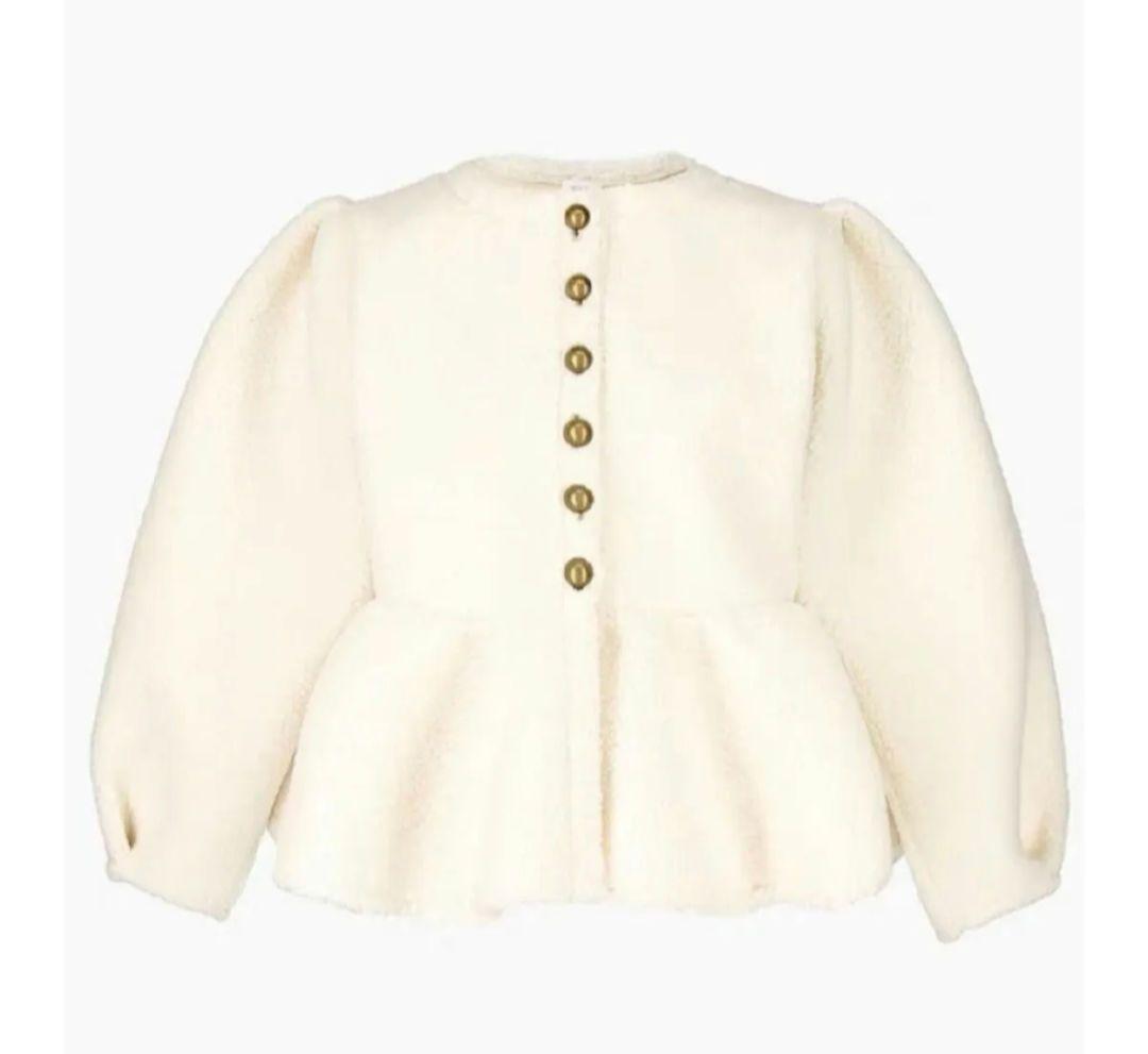 トップス Bibiy ''B'' BOA PEPURAMU CARDIGAN
