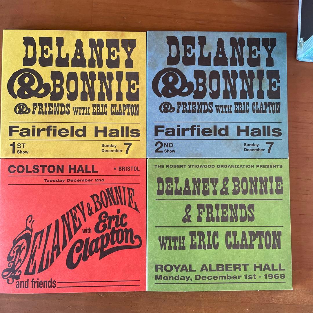 DELANEY & BONNIE ON TOURエリッククラプトン4CD BOX
