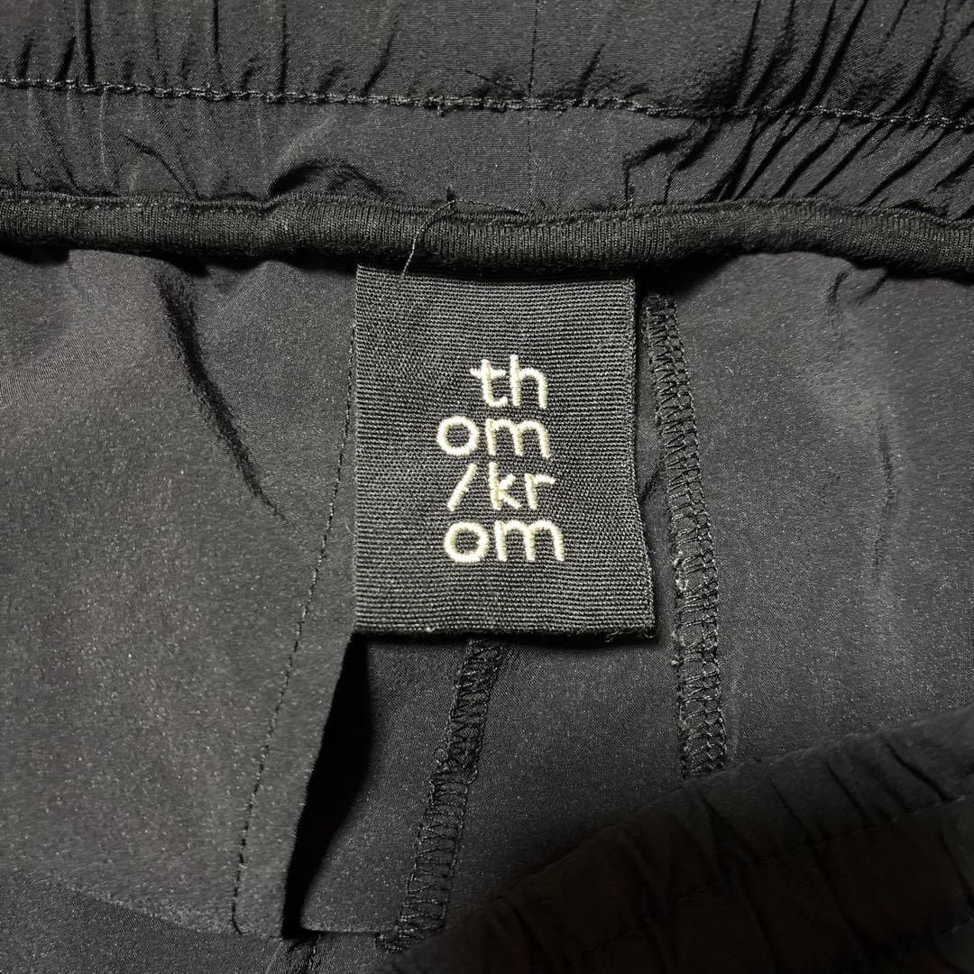 Thom Krom トムクロム サルエルジョガーパンツ 黒 M DRKSHDW
