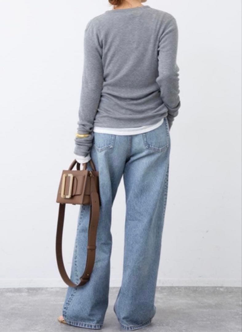Deuxieme Classe タックバギーデニム34