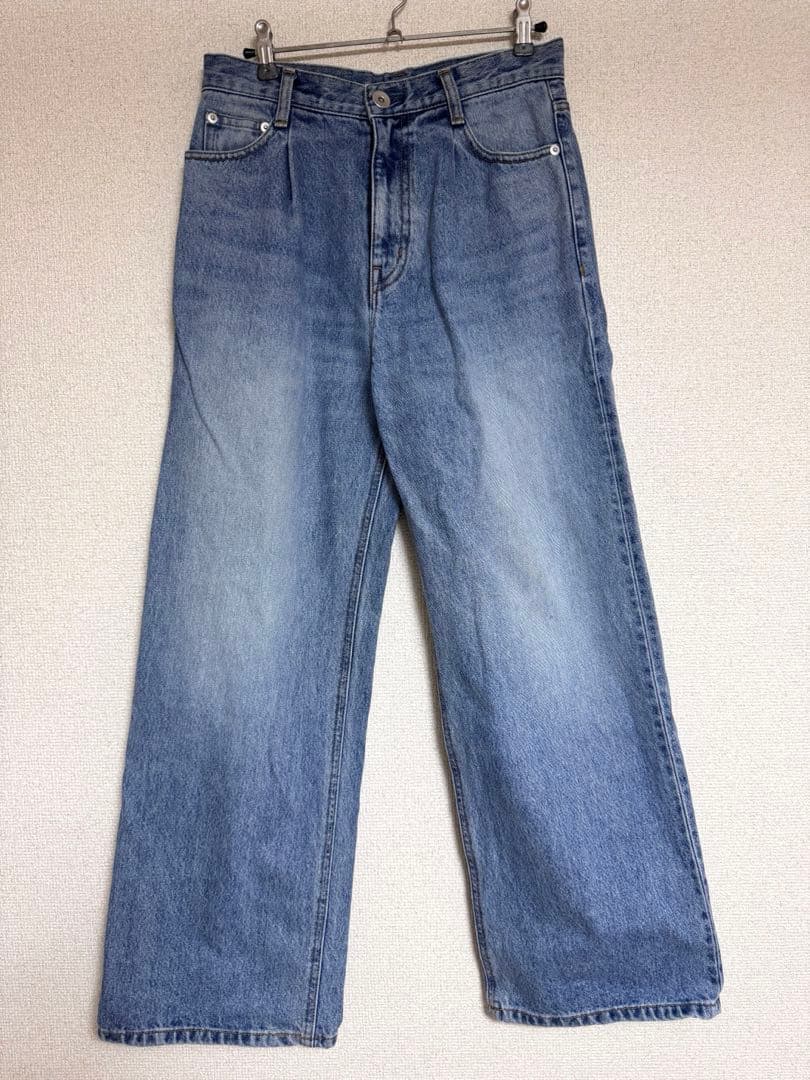 Deuxieme Classe タックバギーデニム34