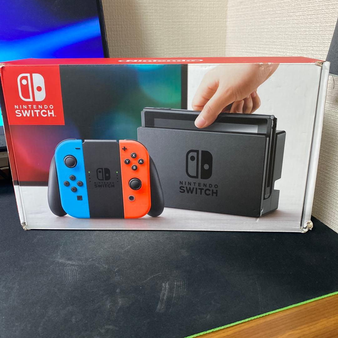 Nintendo Switch ネオンブルー/レッド　箱付き