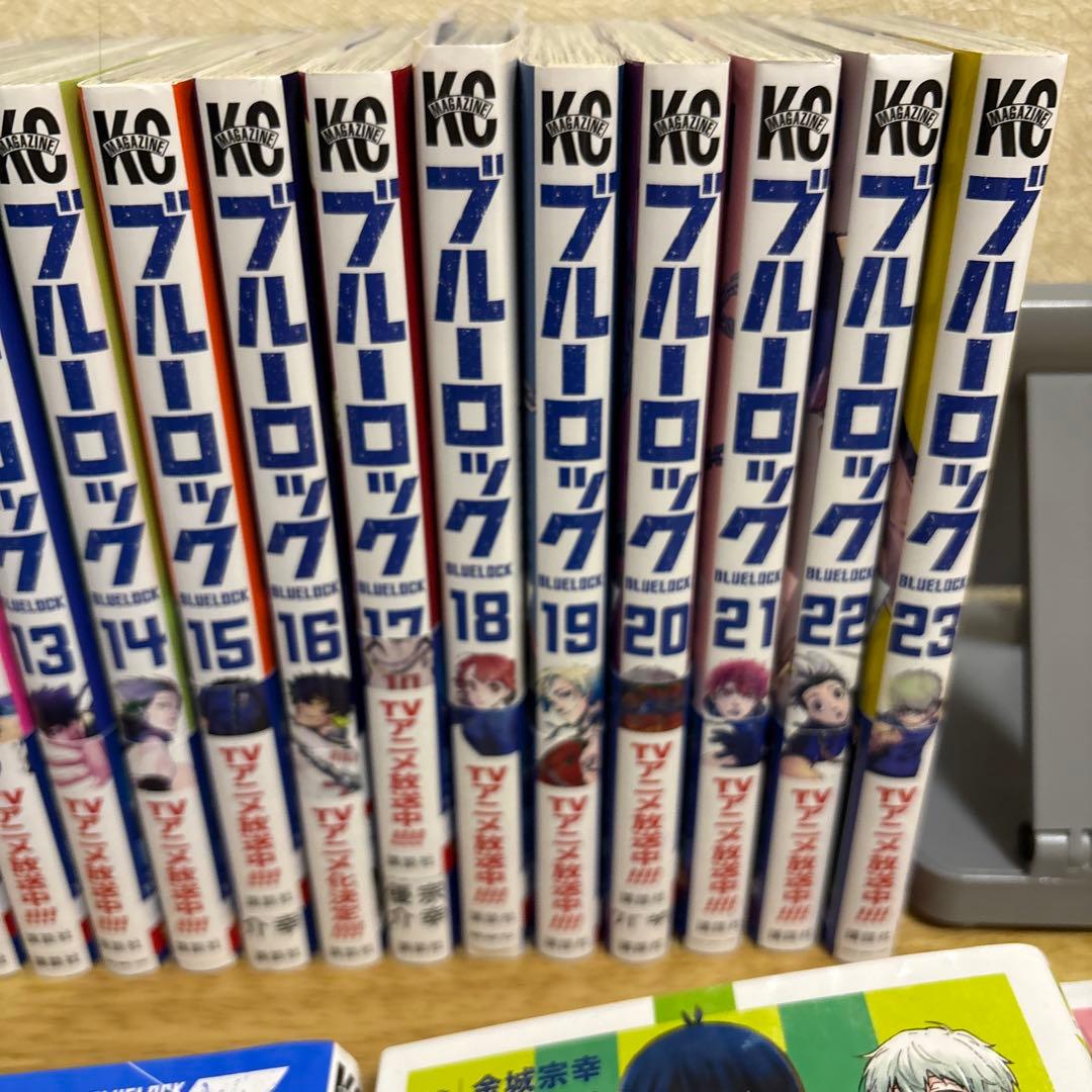ほぼ帯付きブルーロック コミック本 1巻〜23巻 エピソード凪等小説28冊
