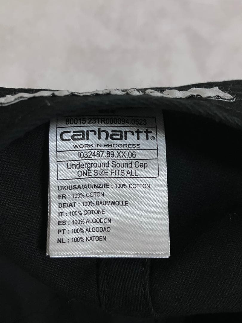 90s y2k 希少 カーハート アンダーグラウンOLD CAP