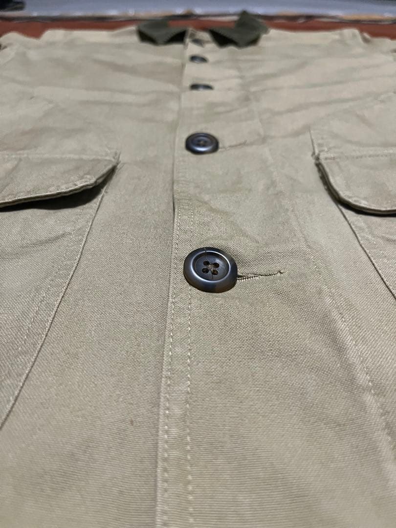 00s OLD GAP カバーオール ハンティングジャケット 襟コーデュロイ