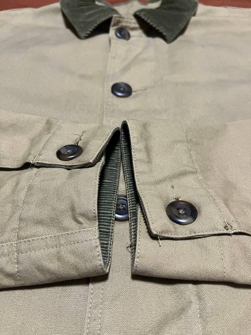 00s OLD GAP カバーオール ハンティングジャケット 襟コーデュロイ