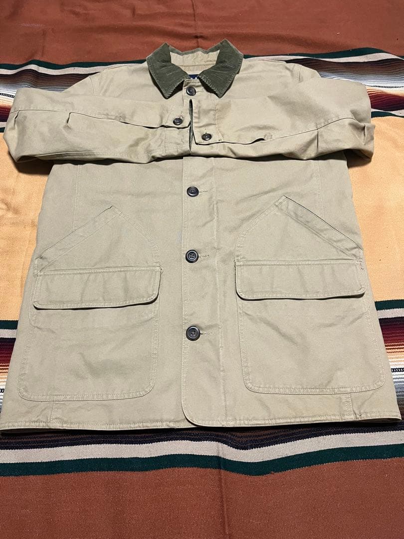 00s OLD GAP カバーオール ハンティングジャケット 襟コーデュロイ