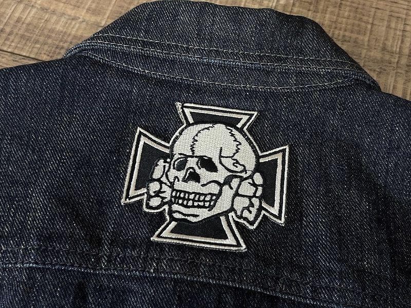 専用　XL ウエストライド ワッペン カスタム 左綾 デニム ディーン ベスト