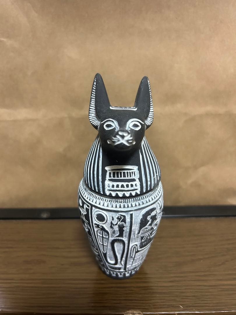 プ*ん様 【エジプト工芸品】カノプス壺