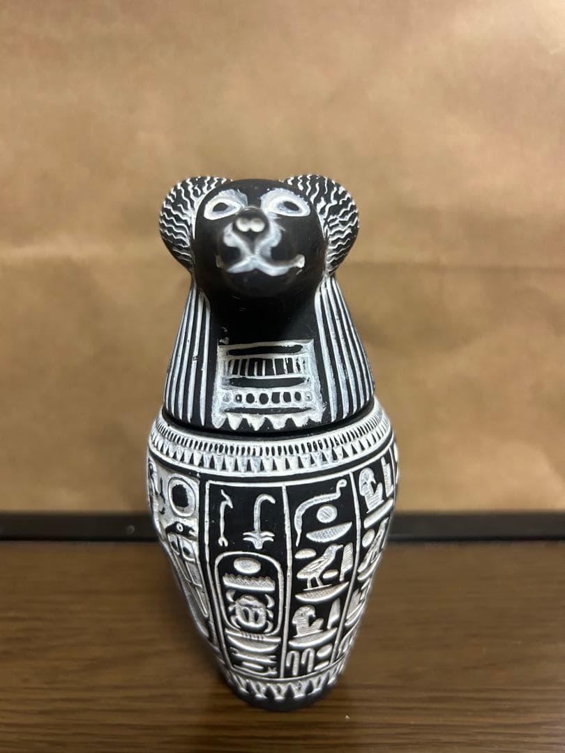 プ*ん様 【エジプト工芸品】カノプス壺