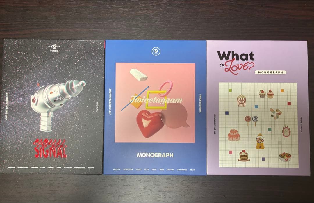 TWICE MONOGRAPH 3冊セット