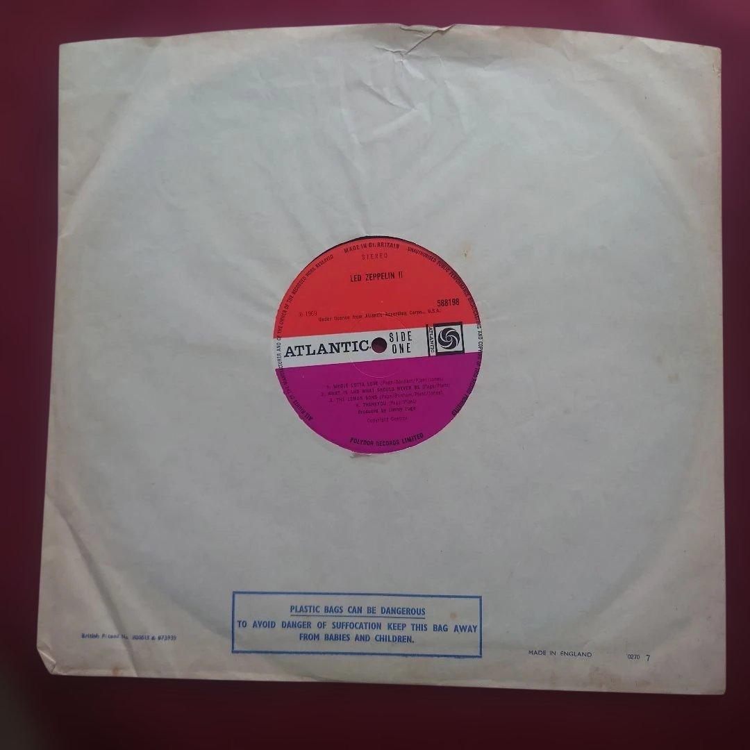UK初回盤Led Zeppelin II