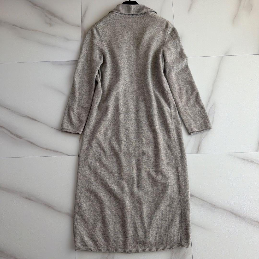 希少 MM MaxMara マックスマーラ カシミヤ ロング カーディガン