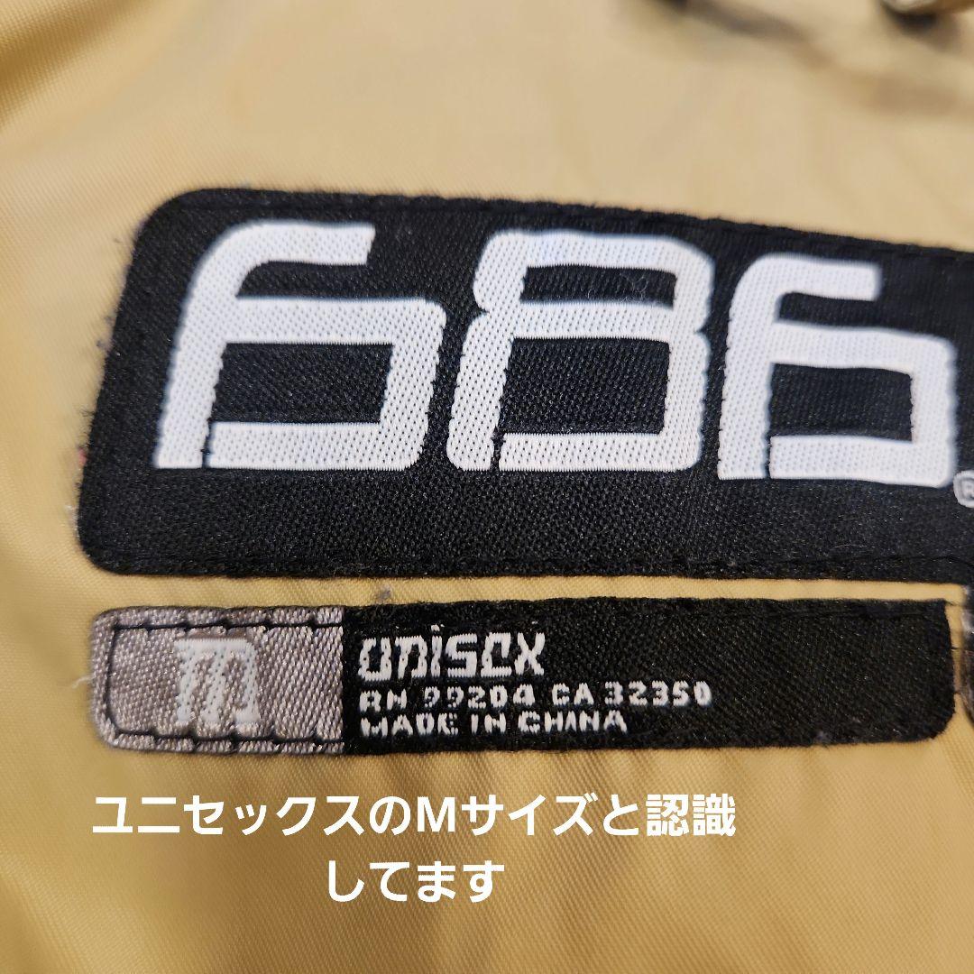 686 スノーウェアダウンジャケット　ユニセックスM