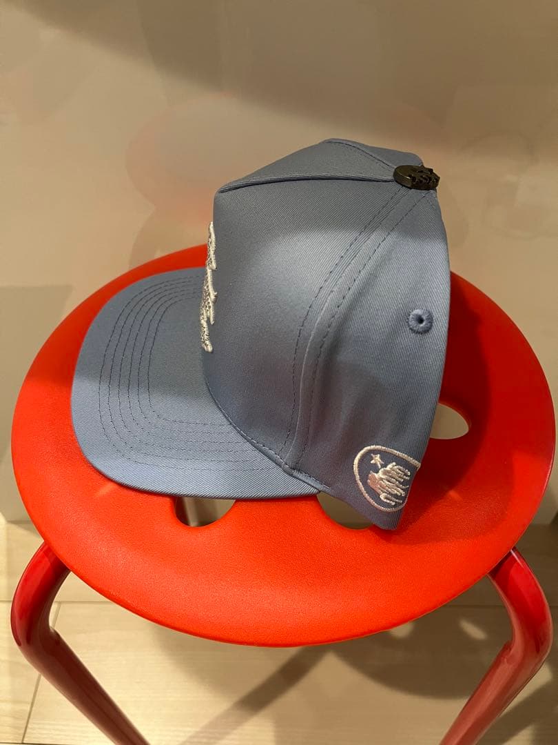 希少 海外限定 HELLSTAR OG BLUE SNAP BACK CAP