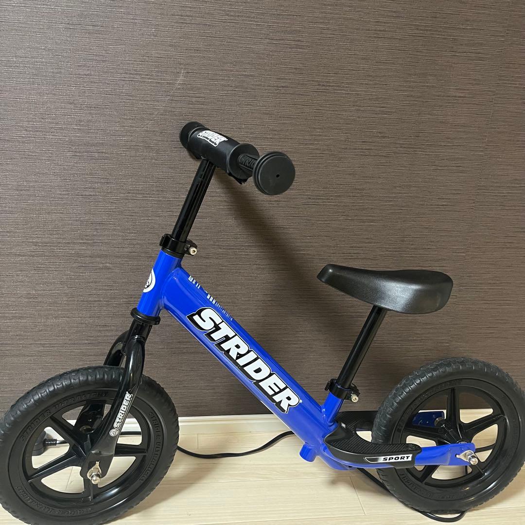美品　STRIDER ストライダー　ブルー　12インチ　青　バランスバイク