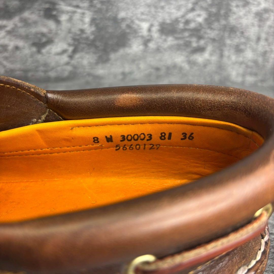 【美品】Timberland デッキシューズ 3Eye 26cm モカシン