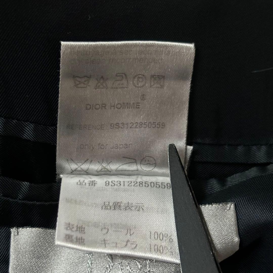 Dior homme テーラードジャケット　クリス期　ブラック　44