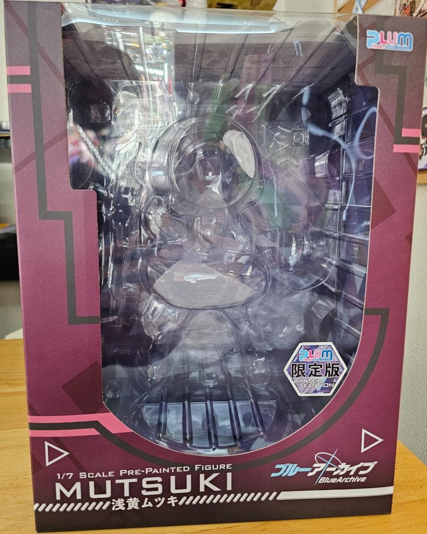 PLUM 浅黄ムツキ 1/7フィギュア（PLUM限定版） ブルアカ