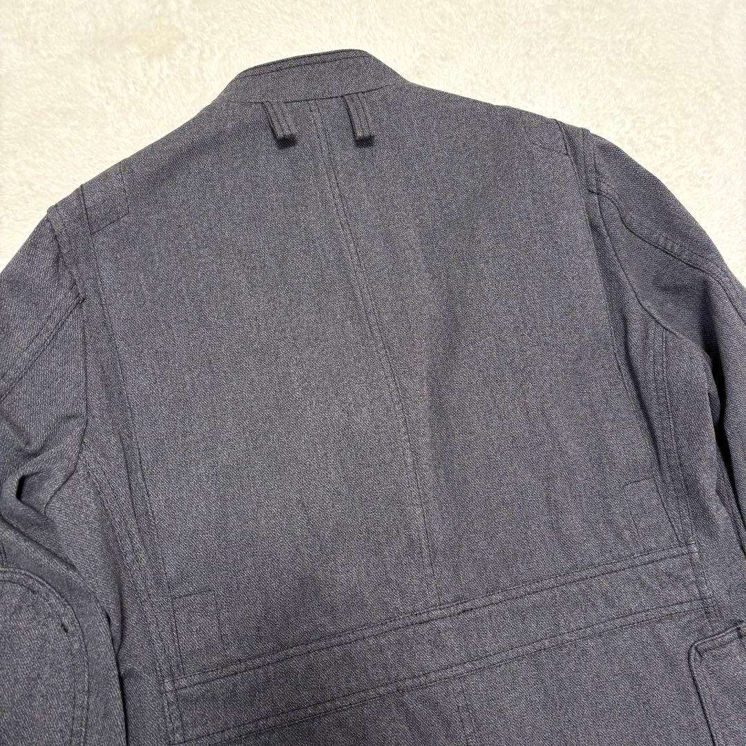 未使用級 J.PRESS ブラックシャンブレー ハンティングジャケット L