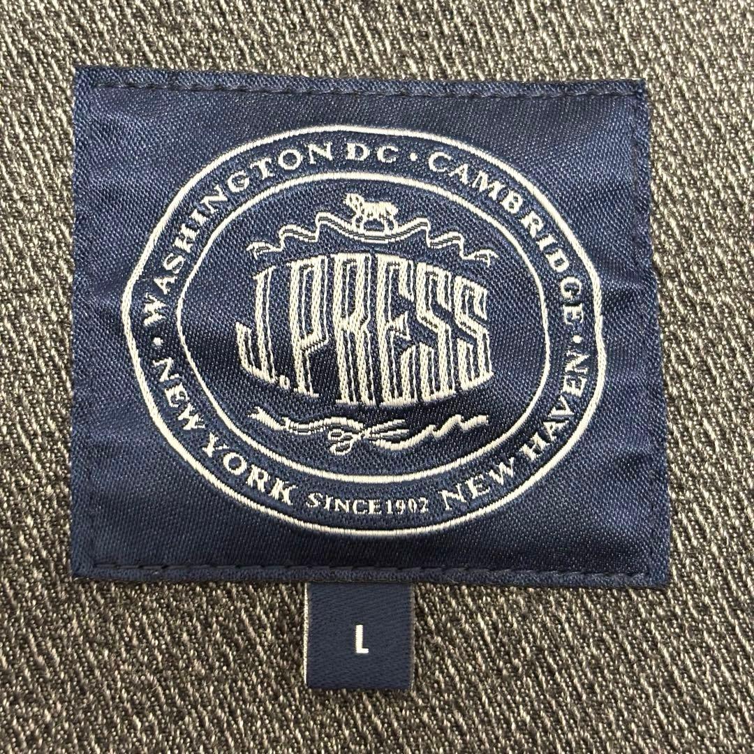 未使用級 J.PRESS ブラックシャンブレー ハンティングジャケット L
