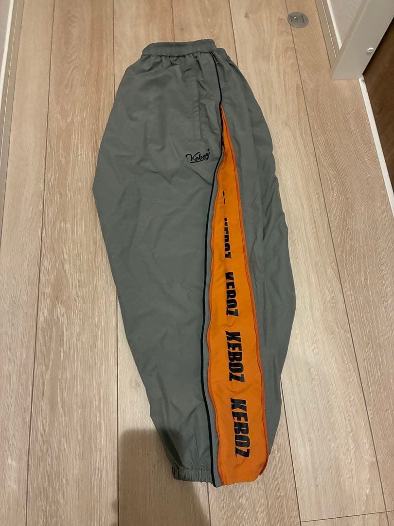 ケボズ KEBOZ 2TONE TRACK PANTS GRAY （GRAY）