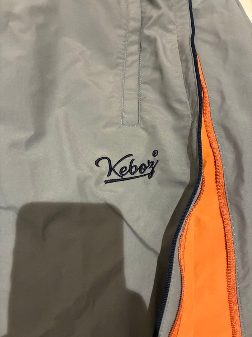 ケボズ KEBOZ 2TONE TRACK PANTS GRAY （GRAY）