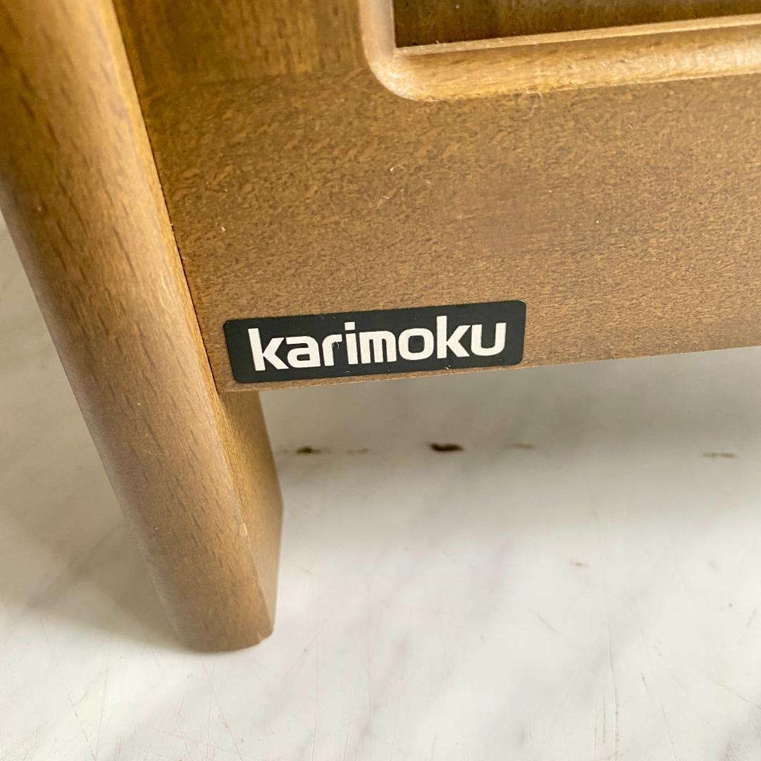 カリモク karimoku 木製 傘立て 美品