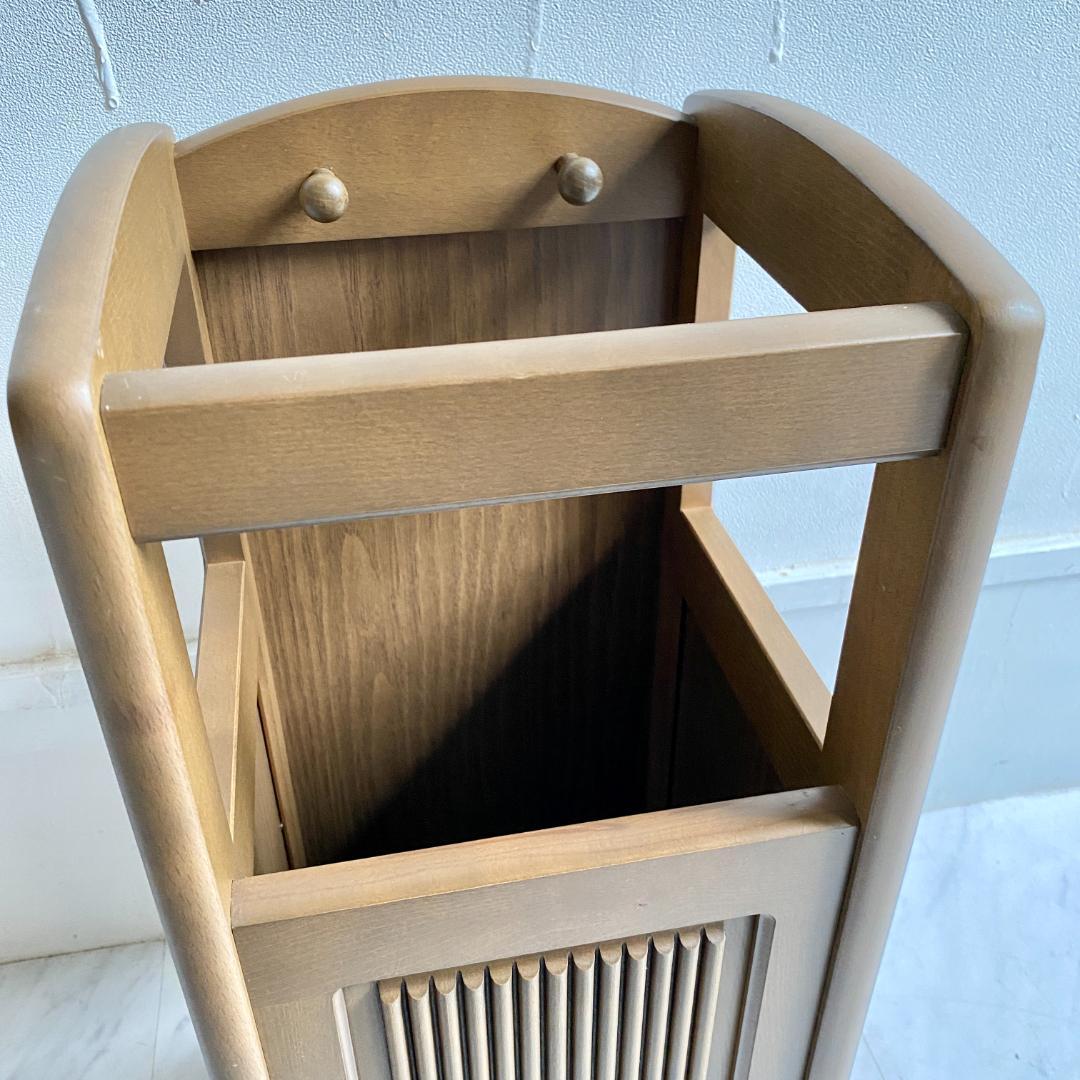 カリモク karimoku 木製 傘立て 美品