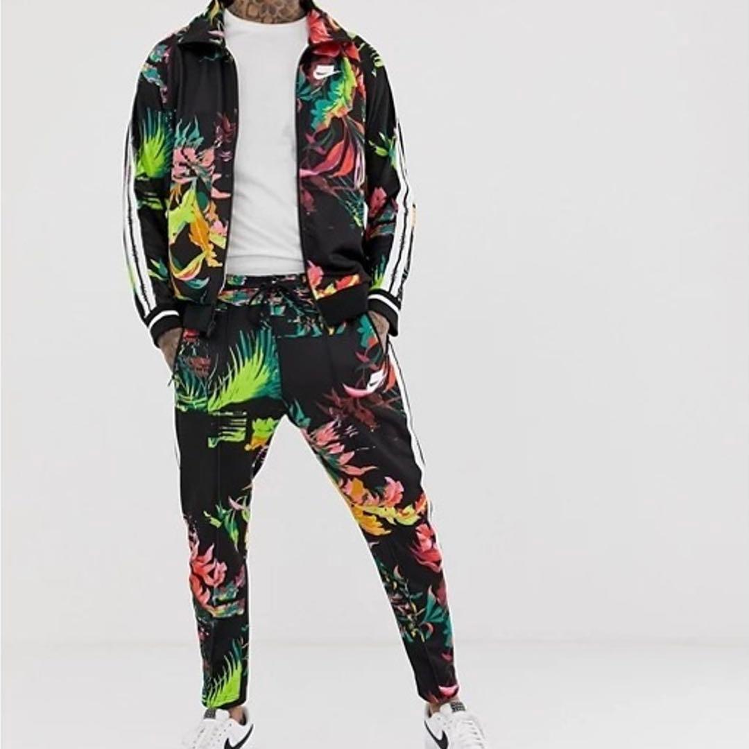 NIKE NSW フローラル トラック ジャケット 花柄 ジャージ