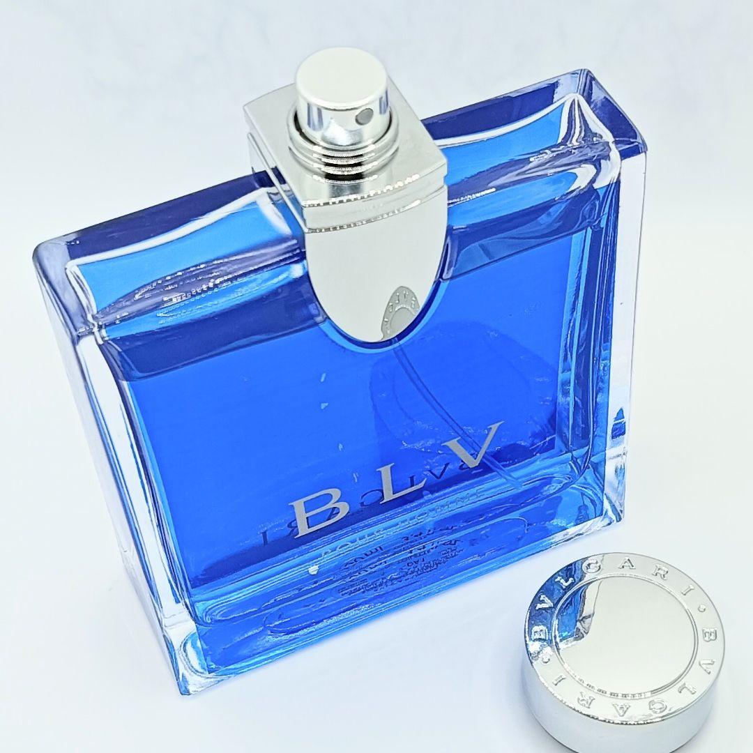 残量9割 安心 正規品ブルガリ ブルー プールオム 100ml　ブループールオム