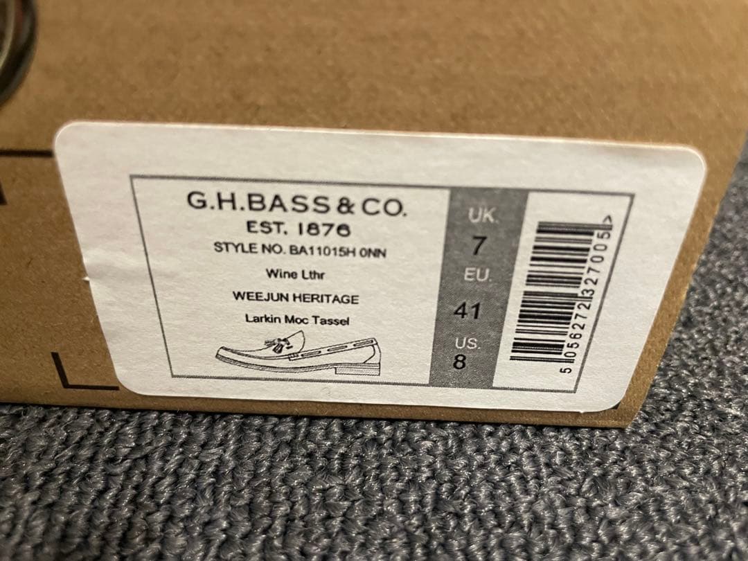 G.H.Bass Larkin タッセル ローファー 26cm