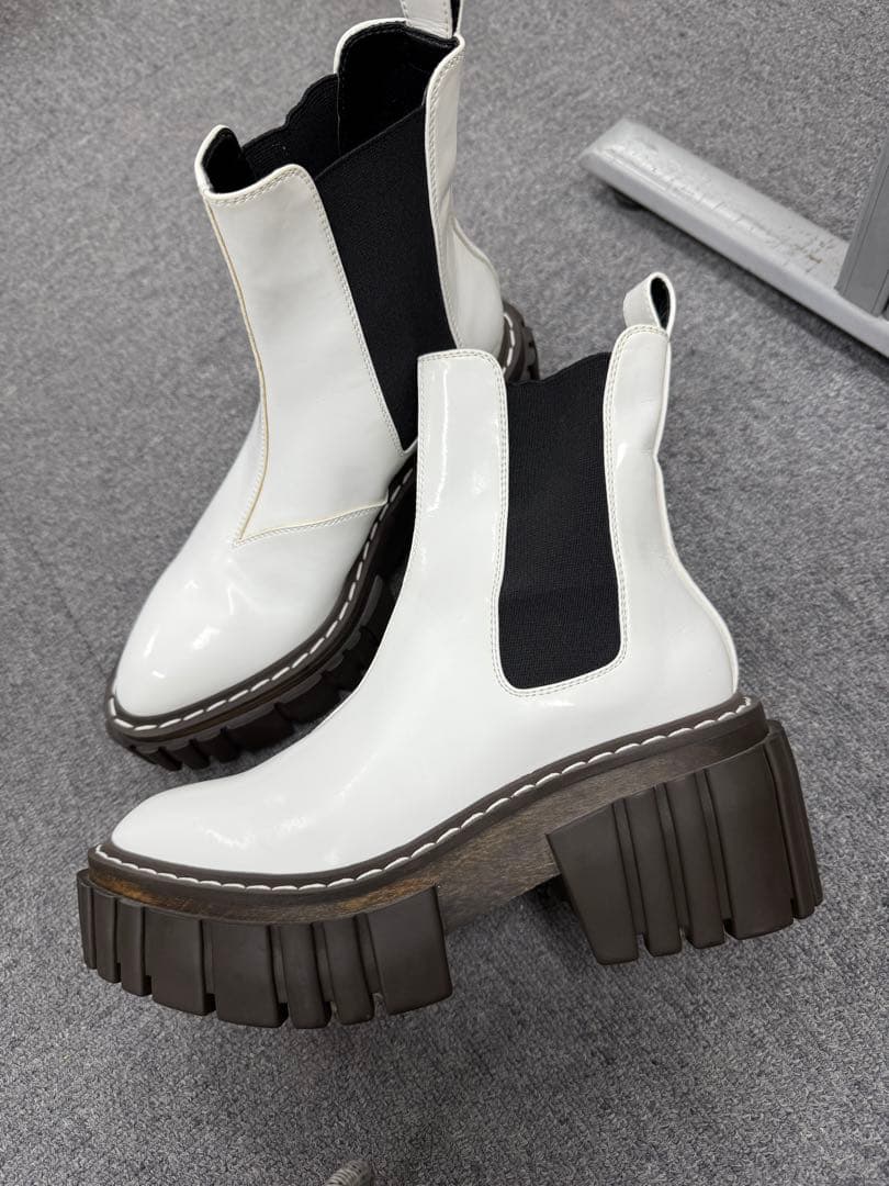 STELLA McCARTNEY エミリーブーツ　サイドゴア　37約23.5cm