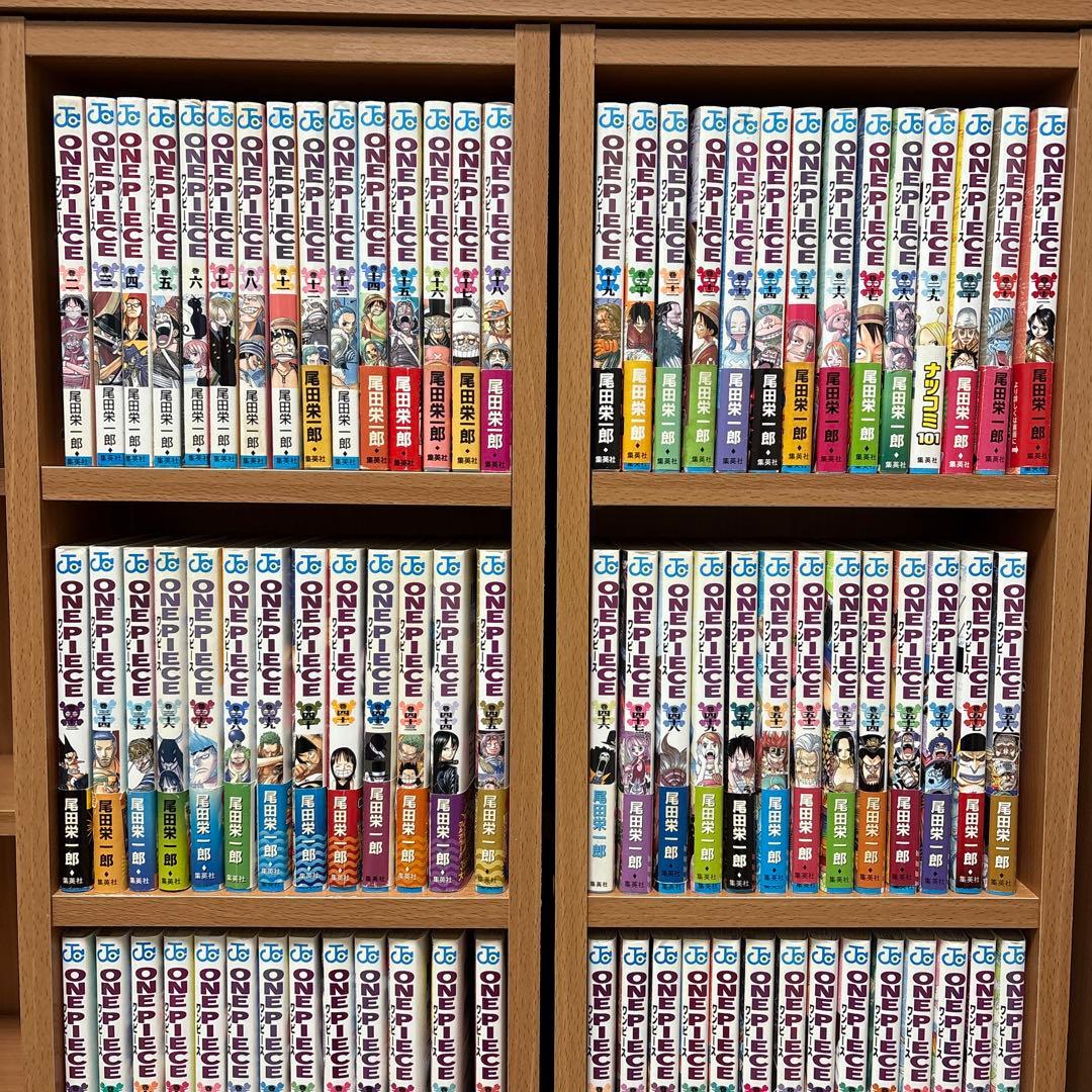 ワンピース　ONE PIECE 全巻　初版　帯付き