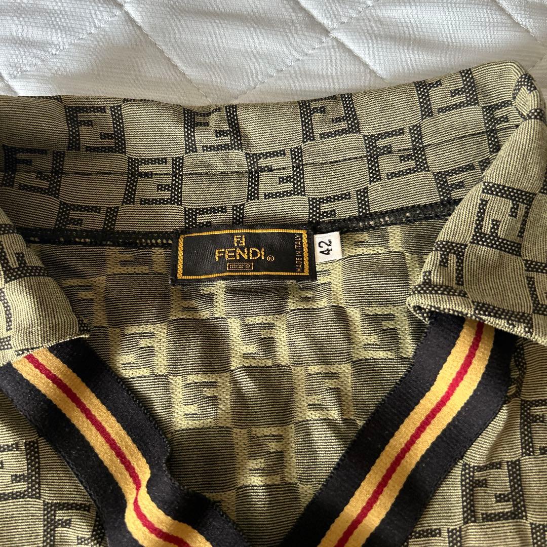 Fendi ロゴポロシャツ 半袖 42