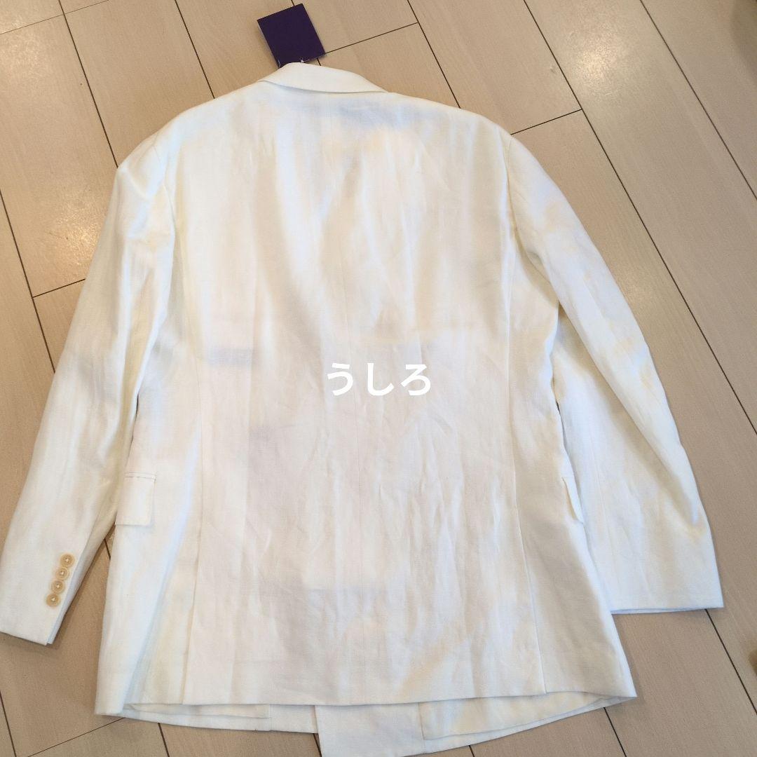 Ralph Lauren ホワイト ダブルブレストジャケット L
