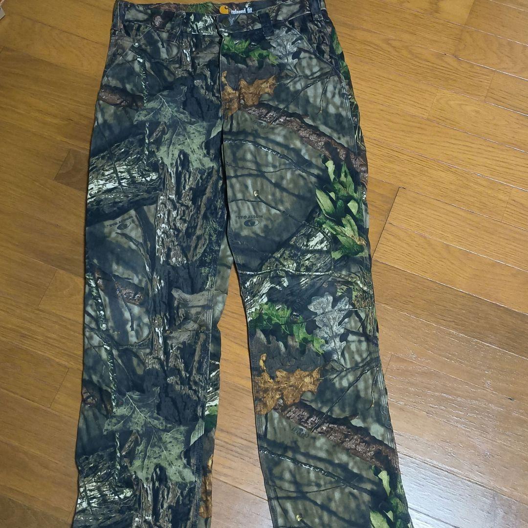 カーハート　carhartt リアルツリー　カモパンツ
