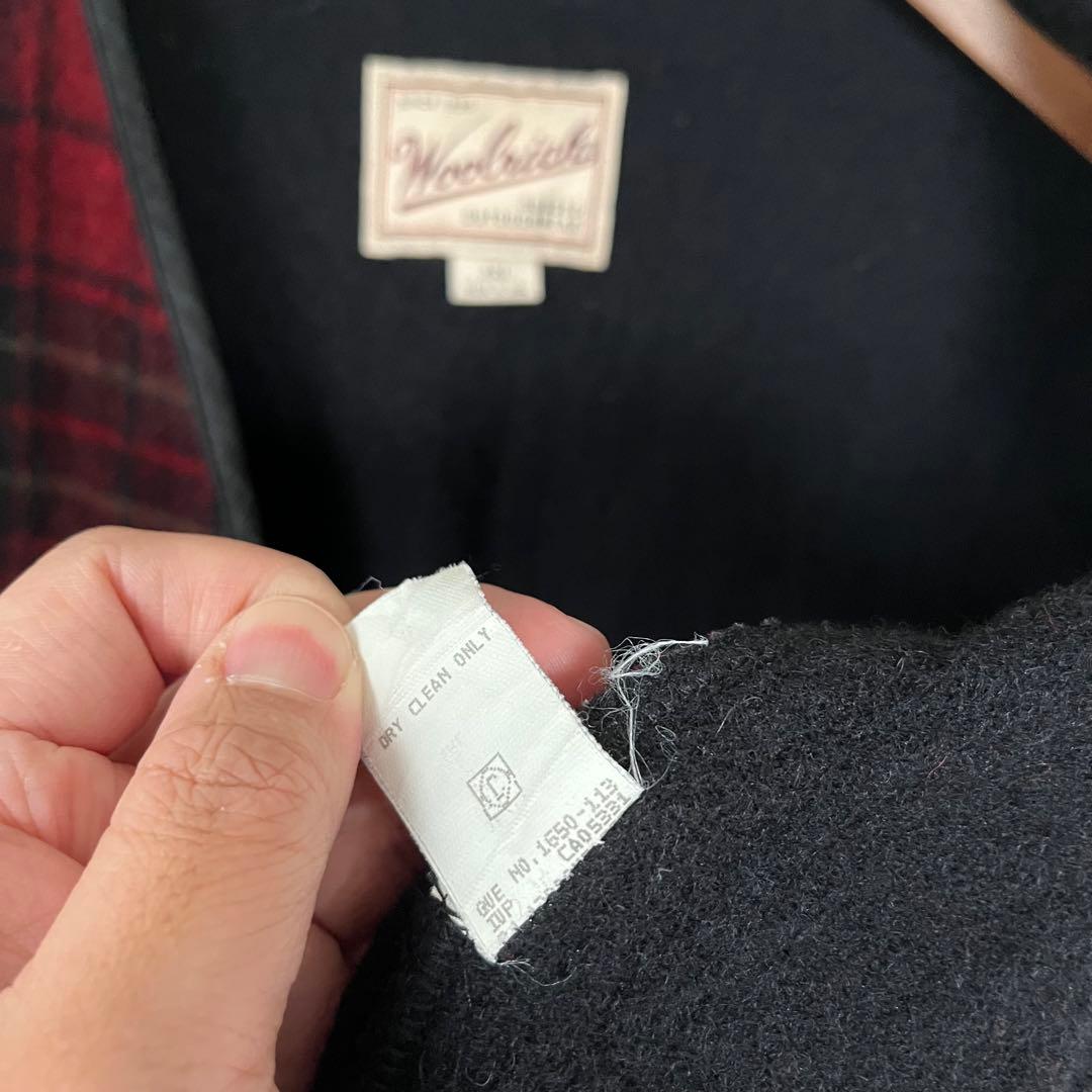 Woolrich チェック柄ベスト アメリカ製 2XLサイズ 【USA製】