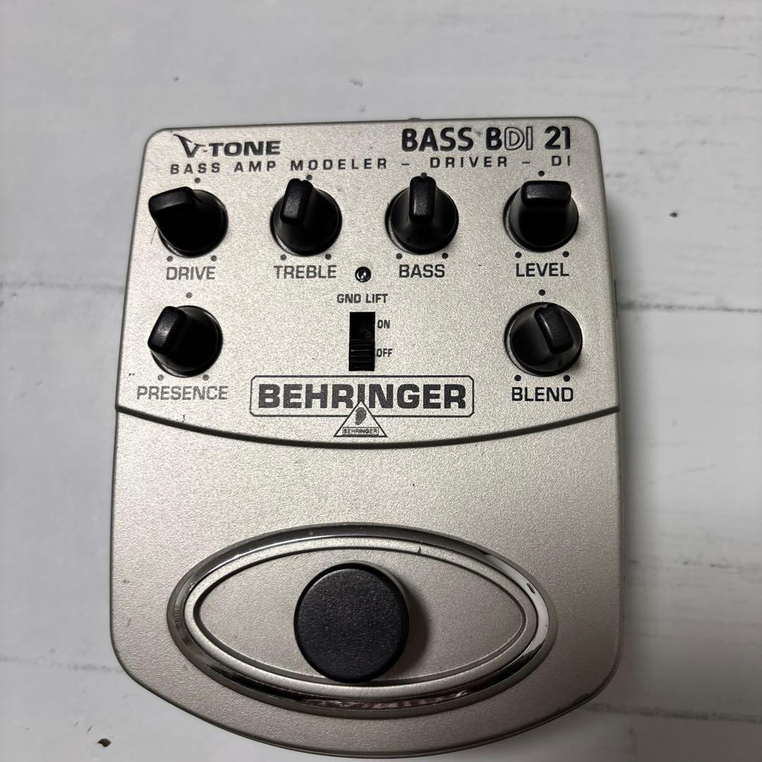 最終値下げBehringer BASS BDI 21 BEQ700ベース用EQ