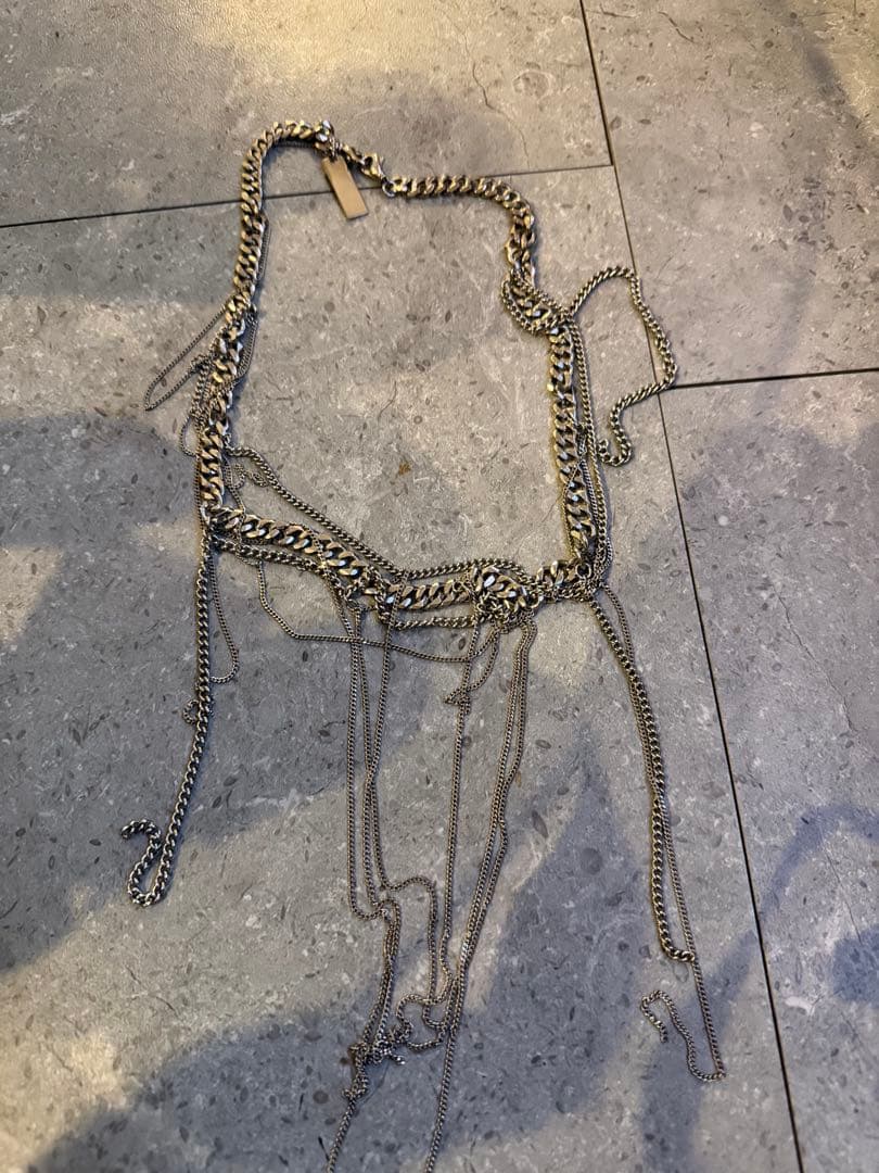 サリバン 22AW Irregular Chain Necklace