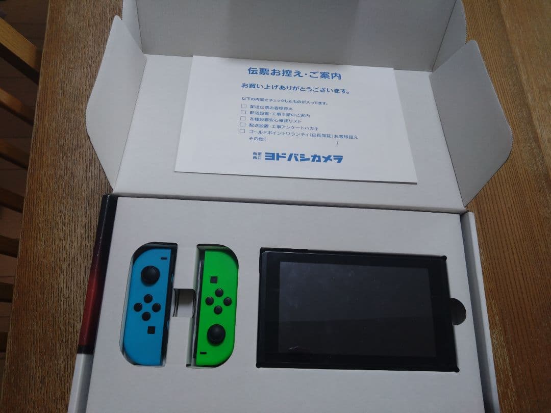 Nintendo Switch 本体セット（初期型）※左ジョイコン2本ジャンク