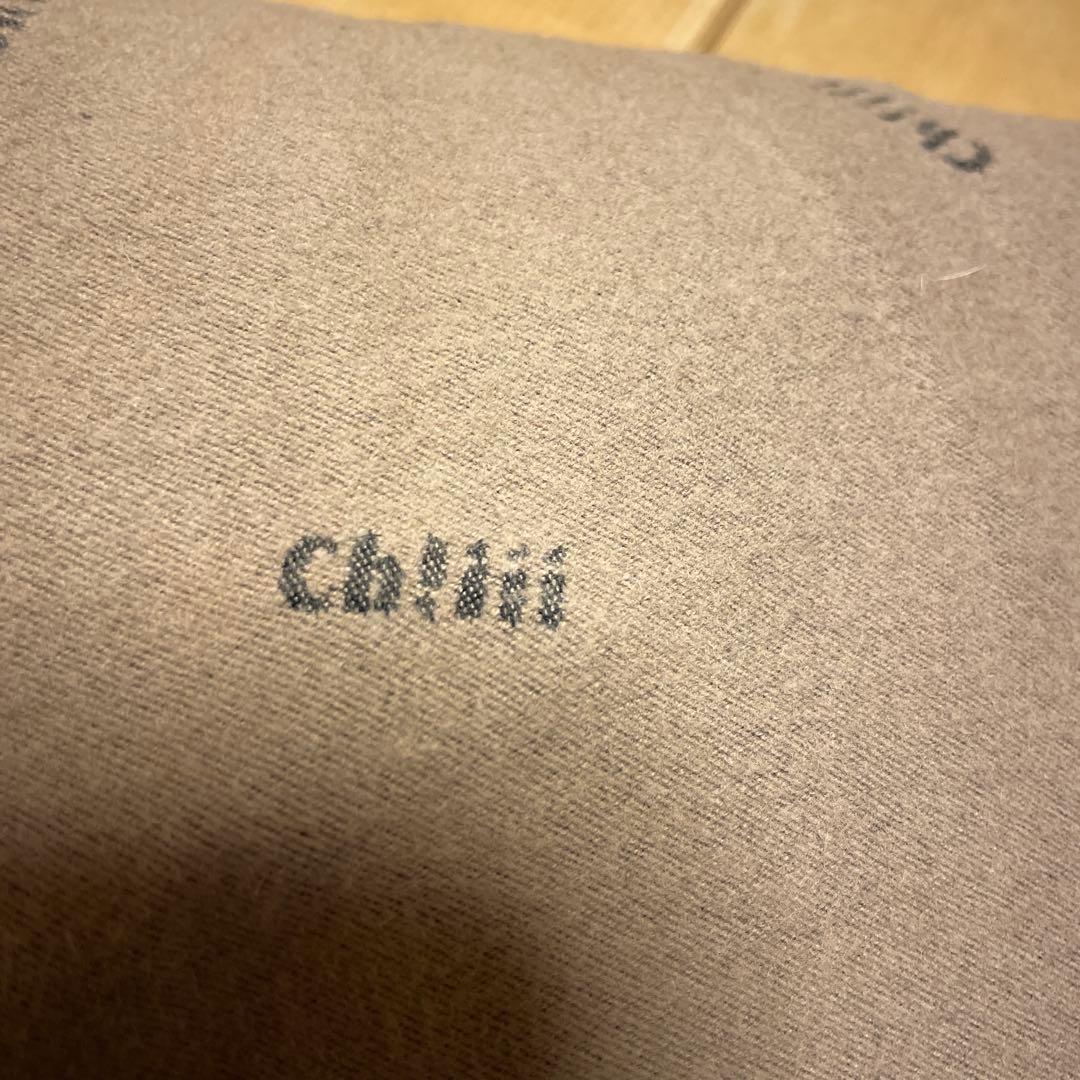 ch!iiibag ch!iii ストール ベージュ リバーシブル　chiiii