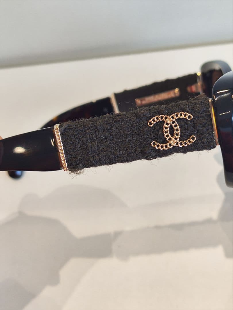 ま*み様 破格【新品・未使用・美品】CHANEL　ツイードサングラス