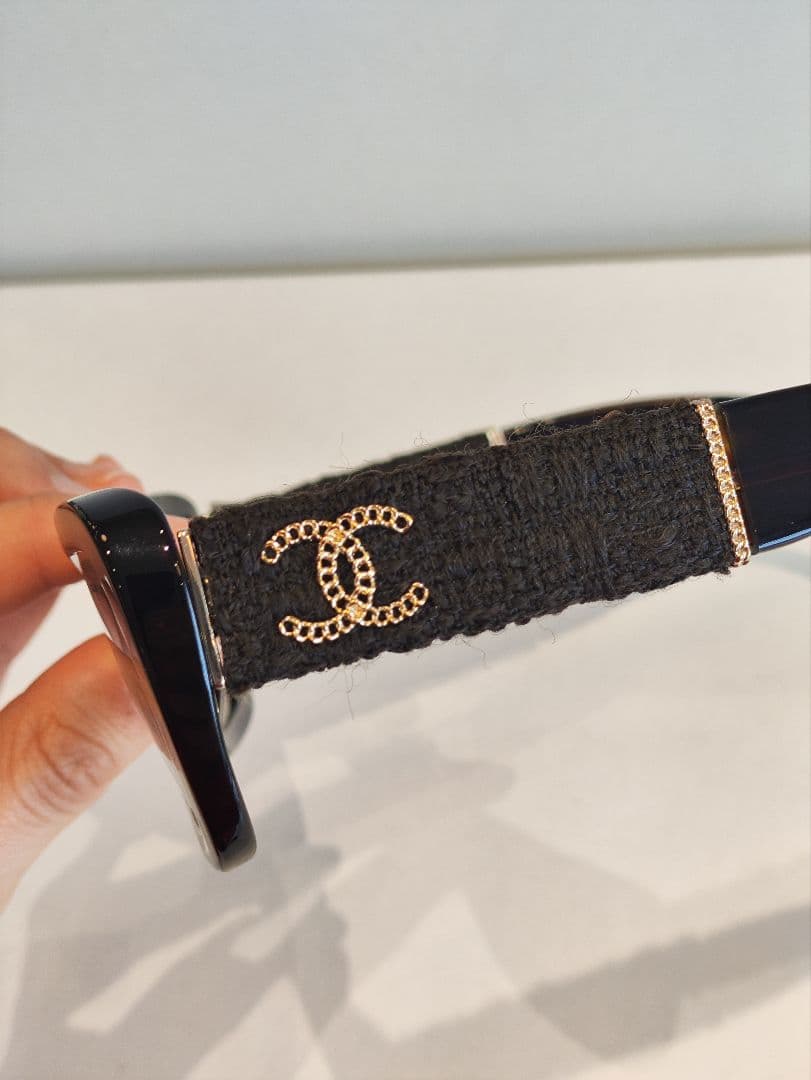 ま*み様 破格【新品・未使用・美品】CHANEL　ツイードサングラス