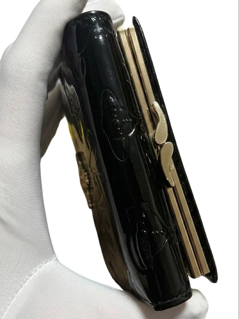 【美品】Vivienne Westwood 三つ折り財布 ブラック