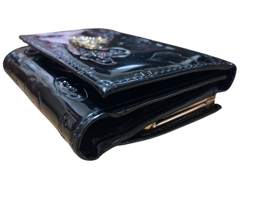 【美品】Vivienne Westwood 三つ折り財布 ブラック